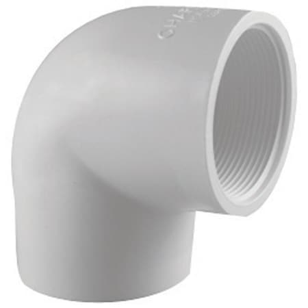 Charlotte Pipe And Foundry Charlotte Pipe Schedule 40 1-1/2 in. Slip X 1-1/2 in. D FPT PVC Elbow 1 pk PVC 02301 1400